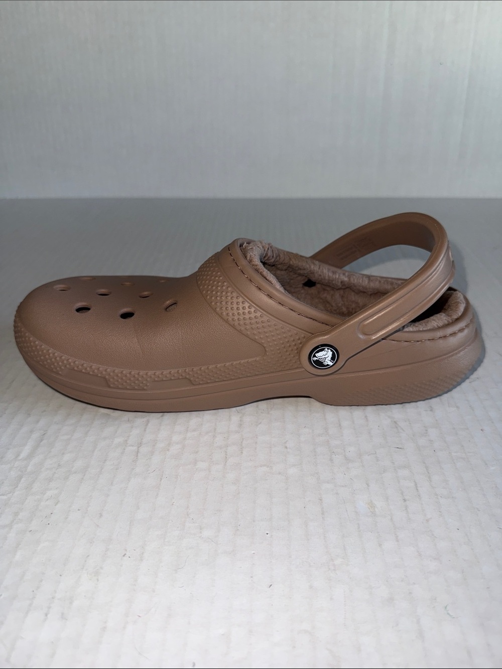 Crocs Tan Classic Lined Clogs - Picture 5 of 11